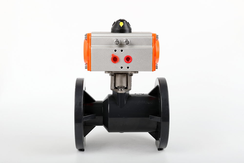 岭口镇气动法兰一体球阀